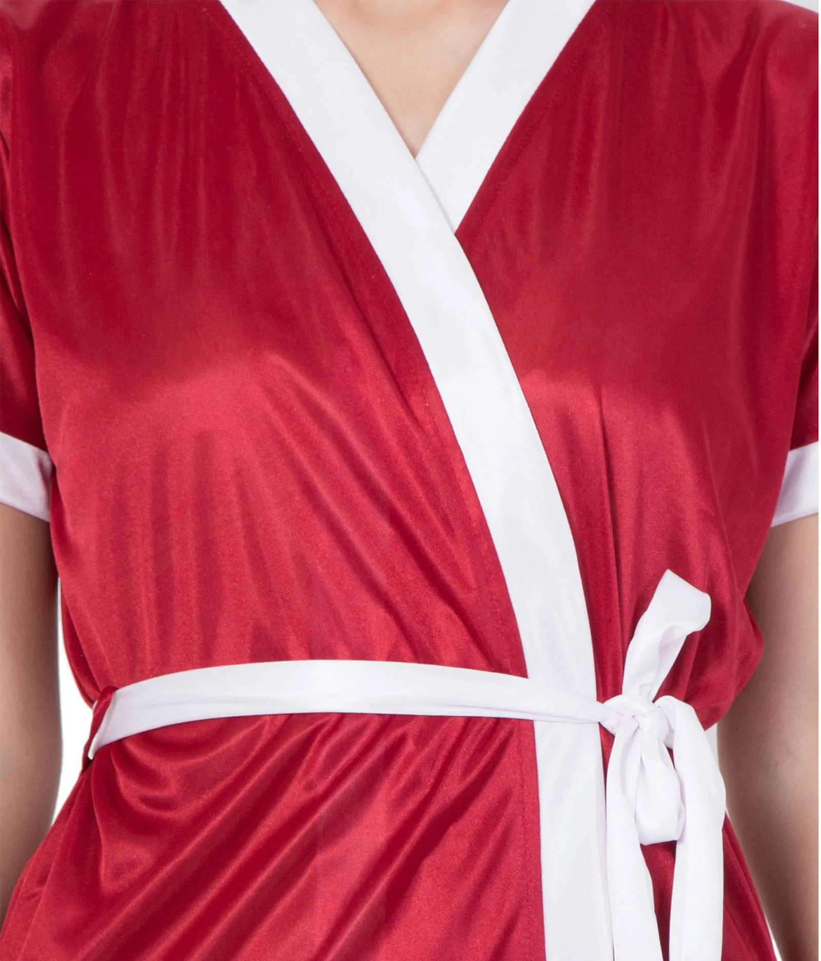 American-Elm Hot Women robe Satin Nighty Nightwear for Women,Ladies and Girls
