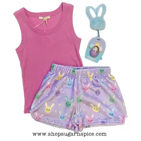 be hoppy plush shorts