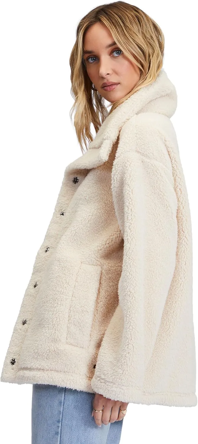 Billabong Women's Cozy Days Sherpa Jacket
