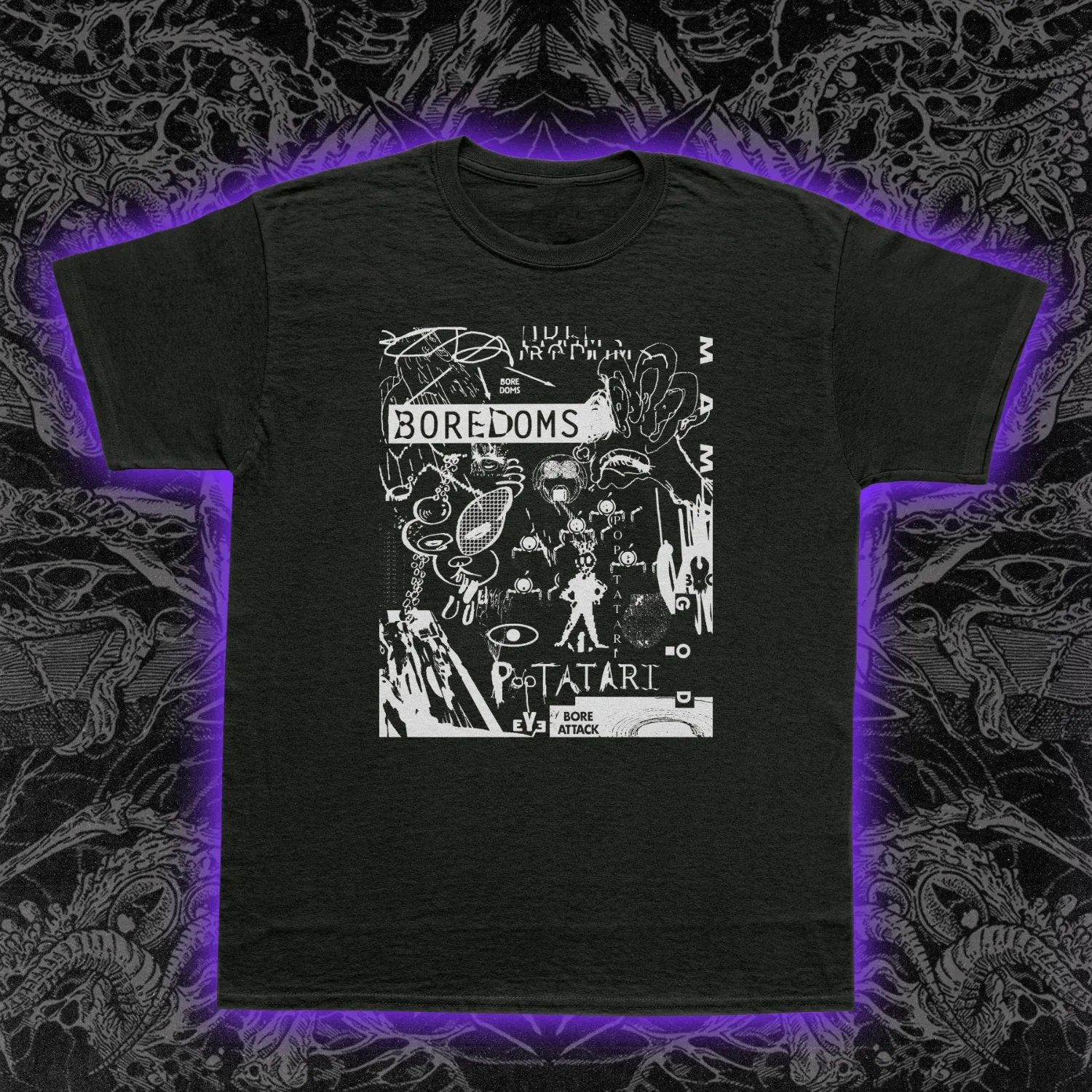 Boredoms Pop Tatari Slim Fit Tee