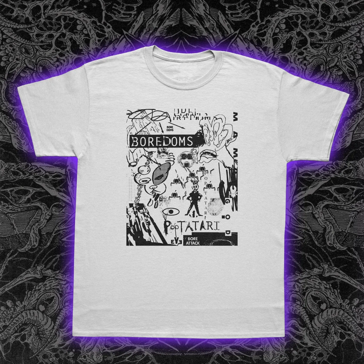 Boredoms Pop Tatari Slim Fit Tee