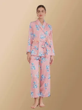 Floral Pajama Set 2 Pcs