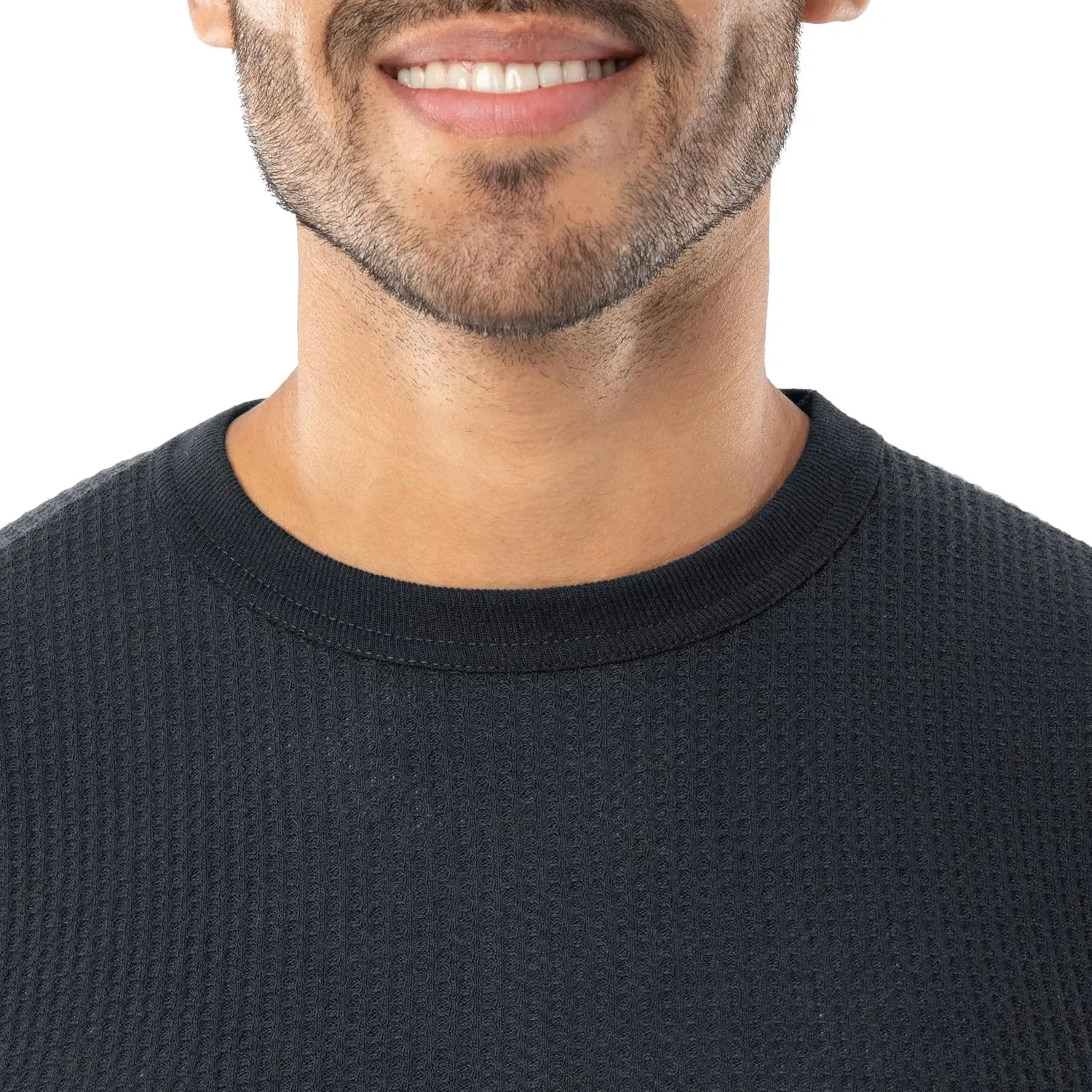 Indera Men's Cotton Waffle Knit Heavyweight Thermal Underwear Top