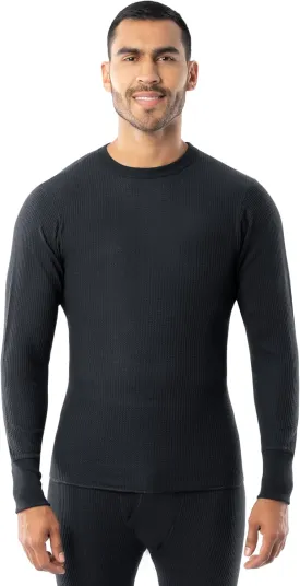Indera Men's Cotton Waffle Knit Heavyweight Thermal Underwear Top