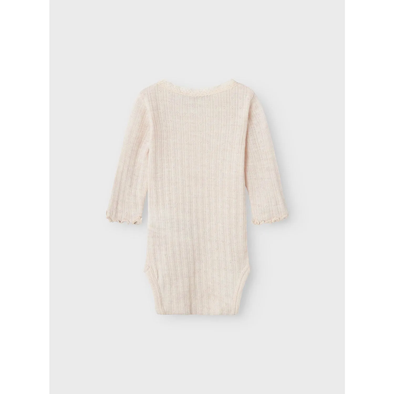 Name It Lilac Ash Wossa Wool/Silk Rib Body