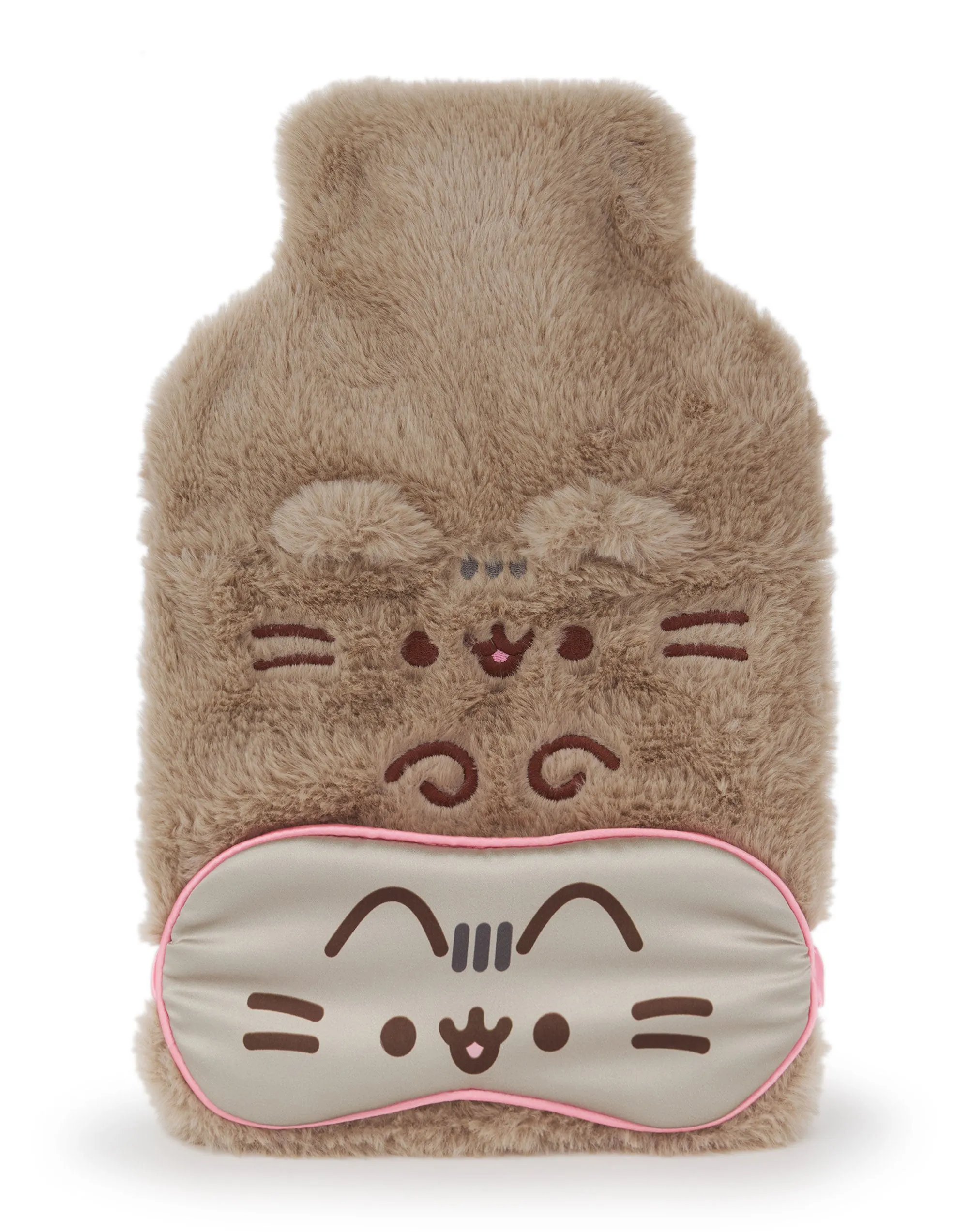 Pusheen Womens Hot Water Bottle & Eye Mask Set